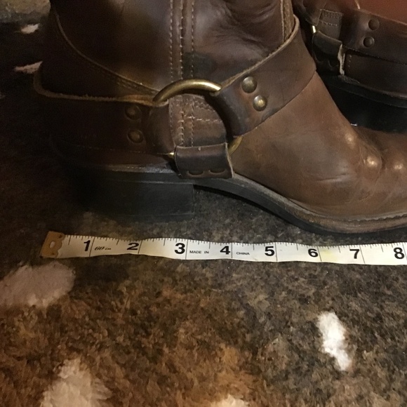 Frye square Toe Harness Boots - Picture 8 of 16